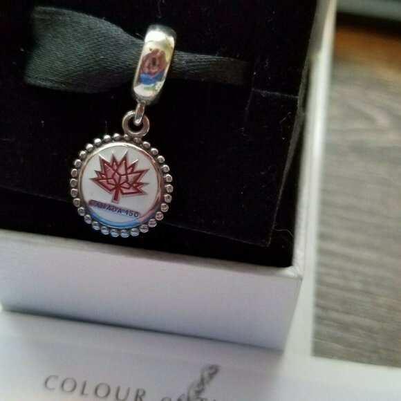 Authentic Pandora SS 2017 EXCLUSIVE and VERY RARE CANADA 150, EG791169-4… - Picture 2 of 7